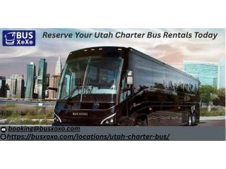 Reserve Your Utah Charter Bus Rentals Today