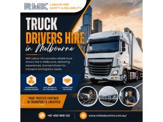 Truck drivers Hire in Melbourne