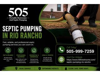 Septic Pumping in Rio Rancho Solutions for Homes, Businesses, and Rural Properties