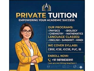 PRIVATE TUITION