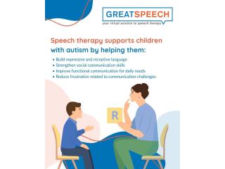 Virtual Speech Therapy Online | Greatspeech.com