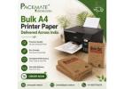 Bulk A4 Printer Paper Supply with Pan India Delivery 