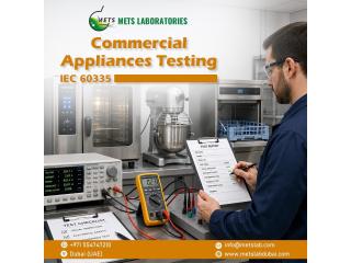 Commercial Appliances Testing Lab