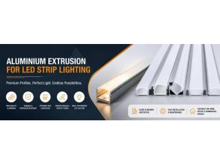 Aluminium Extrusion For LED Strip Lighting