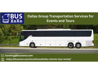 Dallas Group Transportation Services for Events and Tours