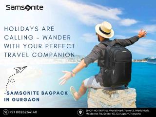 Carry More Than Essentials. Carry Experiences.