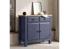 Haven Blue Compact Painted Sideboard Cabinet