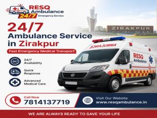 24/7 Ambulance Service in Zirakpur | Fast Emergency Medical Transport