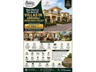 How Much Is The Rent Of Villas In Amrapali Dream Valley Villas?