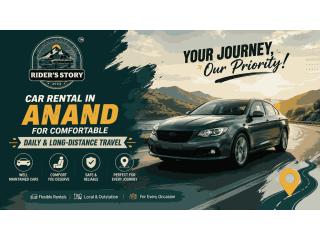 Car Rental in Anand for Comfortable Daily and Long-Distance Travel