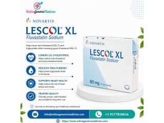 Lescol XL Tablet (Fluvastatin) – Effective Lipid-Lowering Medicine