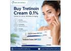 Tretinoin Cream 0.1% for Acne, Acne Marks & Skin Renewal