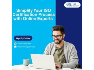 Simplify Your ISO Certification Process with Online Experts