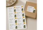 Visiting Card Stickers Printing Online | Tagsen