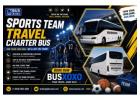 Bus Rental New Jersey for Sports Team Travel in East Rutherford
