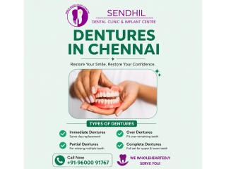 Dentures in chennai | Sendhil Dental