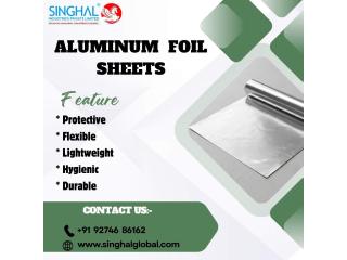 Heavy Duty Aluminum Foil Sheet India | Singhal Global