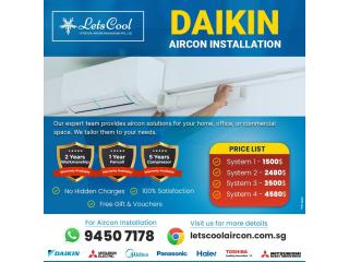 Best Daikin Aircon Installation