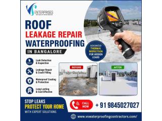 Roof Leakage Repair Waterproofing in Bangalore