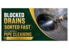 Blocked Drains Sorted Fast with Powerful Pipe Cleaning