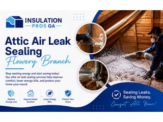 Attic Air Leak Sealing