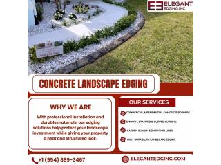 Expert Concrete Landscape Borders Near Vero Beach, FL