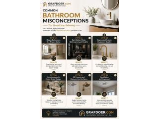Common Bathroom Misconceptions You Should Stop Believing | Grafdoer