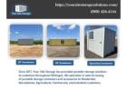 Weather-resistant commercial container storage units in Michigan