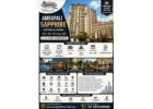 What is the price and size of a 2 BHK apartment in Amrapali Sapphire, Sector 45, Noida?
