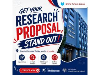 Research Proposal Writing service in London