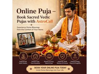 Online Puja – Book Sacred Vedic Pujas with AstroCall