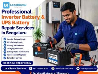 Never Face a Power Cut Again Inverter and UPS Battery Repair by LocalRamu in Bengaluru