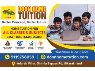 Home Tuition in Rishikesh for Personalized Learning Excellence
