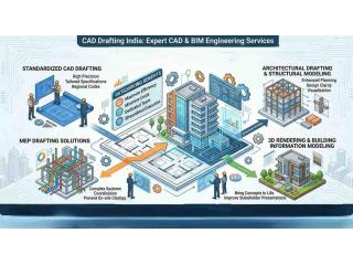 Expert CAD Drafting and BIM Engineering Services for the Construction Industry