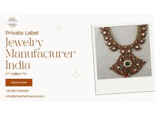Private Label Jewellery Manufacturer India 2026