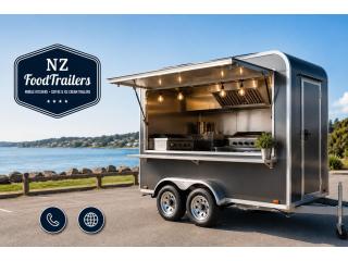 Coffee Cart Trailer for Sale NZ | Custom Mobile Coffee Trailers by NZ Food Trailers