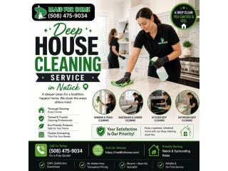 Deep House Cleaning Service in Natick, MA