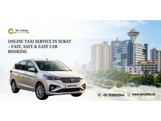 Taxi Service in Surat – Book Local & Outstation Cabs