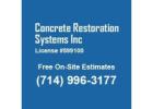 Structural Concrete Restoration Rancho Cucamonga