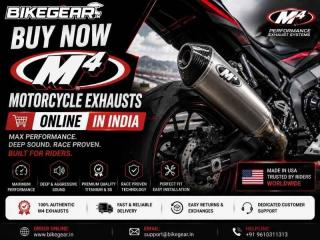 Buy Now M4 Motorcycle Exhausts Online in India