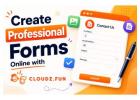 Create Professional Forms Online with Cloudz.fun's Free Form Builder