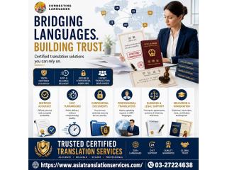 Trusted Language Experts for Accurate Official Documentation