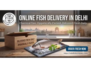 Delhi's Trusted Online Fish Delivery Service