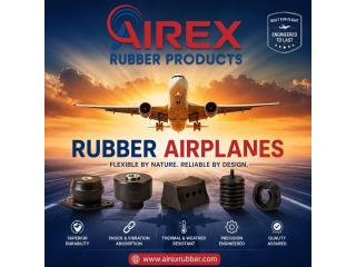 Premium Rubber Airplanes Components by Airex Rubber