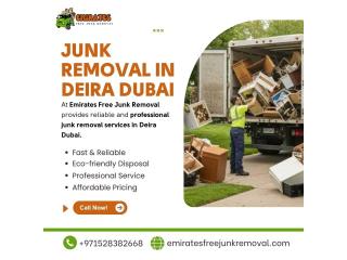 ???? Junk Removal in Deira Dubai! ???? | Call +971528382668 Today