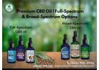  Premium CBD Oil | Full-Spectrum & Broad-Spectrum Options