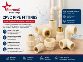 CPVC Pipe Fittings Price in India – Reliable Plumbing Solutions