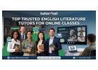 Top Trusted English literature Tutors for Online Classes