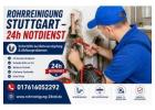 Rohrreinigung Stuttgart – 24h Soforthilfe bei verstopften Rohren