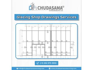 Get Best Glazing Shop Drawing Services in USA at Just $12/HR